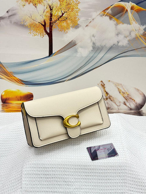 Coach Tabby Shoulder Bag 26 (Chalk)