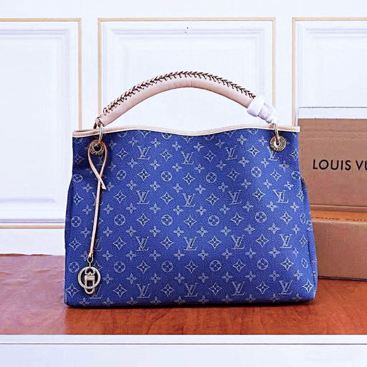 Louis Vuitton Artsy MM (Monogram Denim - Blue)