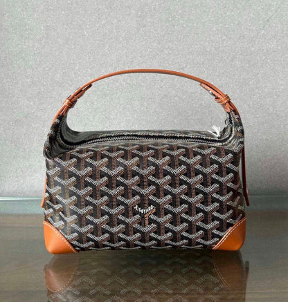 Goyard Jouvence MM Toiletry Case (Black & Tan)