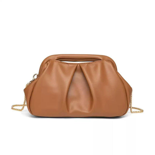 Bottega Veneta The Pouch with Handle (Tan/Caramel)
