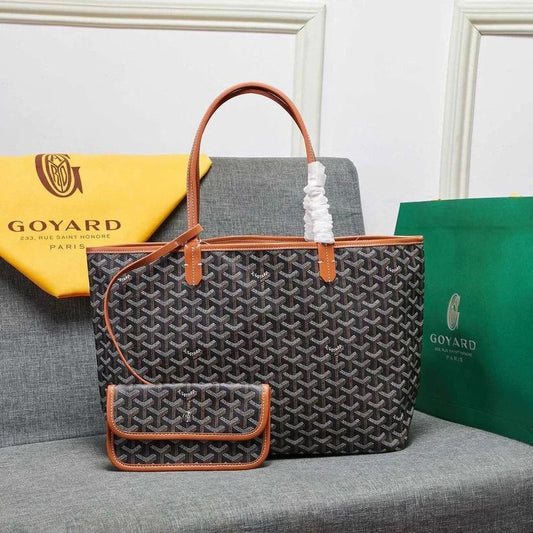 Goyard Saint Louis GM (Black/Tan)