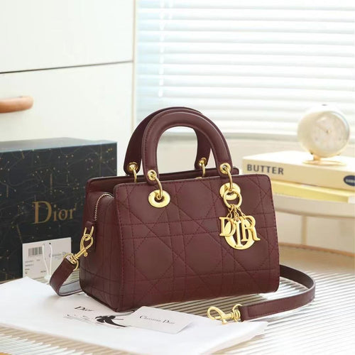 Lady Dior My ABCDIOR Bag (Burgundy/Cherry)