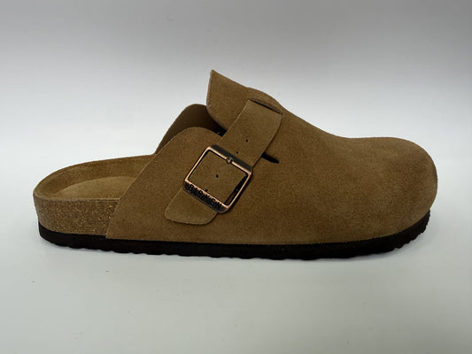 Birkenstock Boston Suede (Mocha)