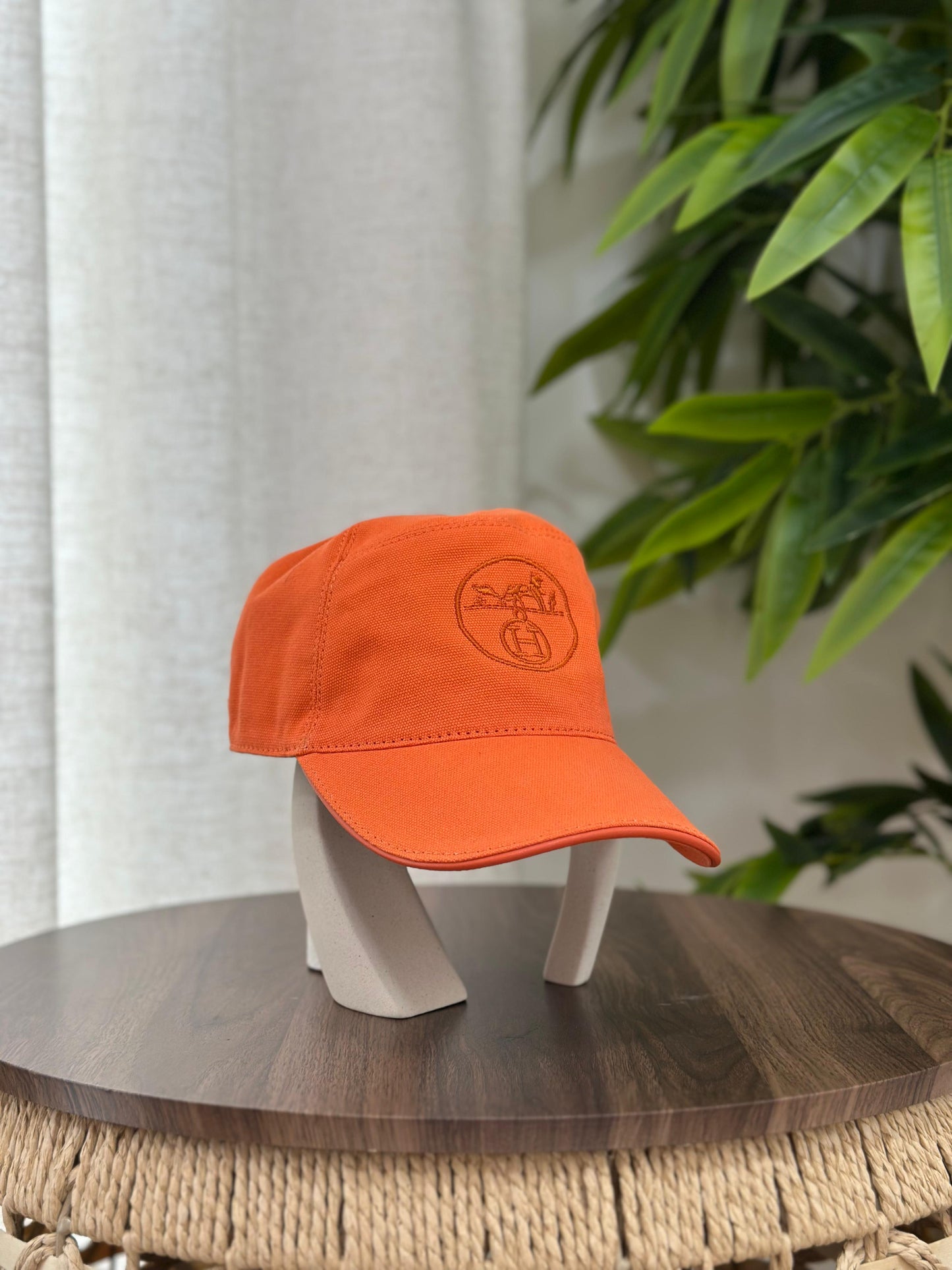 Hermès Deauville Baseball Cap (Orange)
