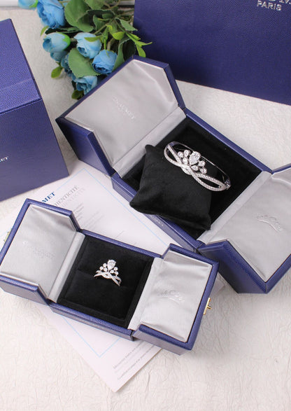 Chaumet Joséphine Aigrette Impériale Jewelry Set (White Gold and Diamonds)
