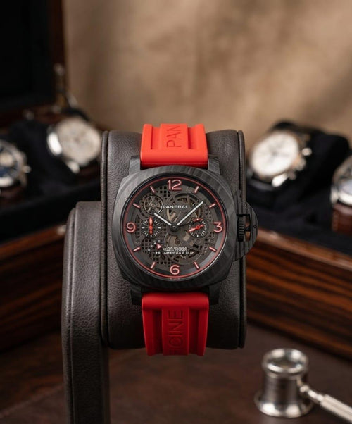 Panerai Submersible S Brabus Luna Rossa Edition (Black/Red)