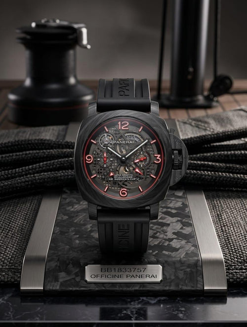 Panerai Submersible S Brabus Luna Rossa Edition (Black/Red)